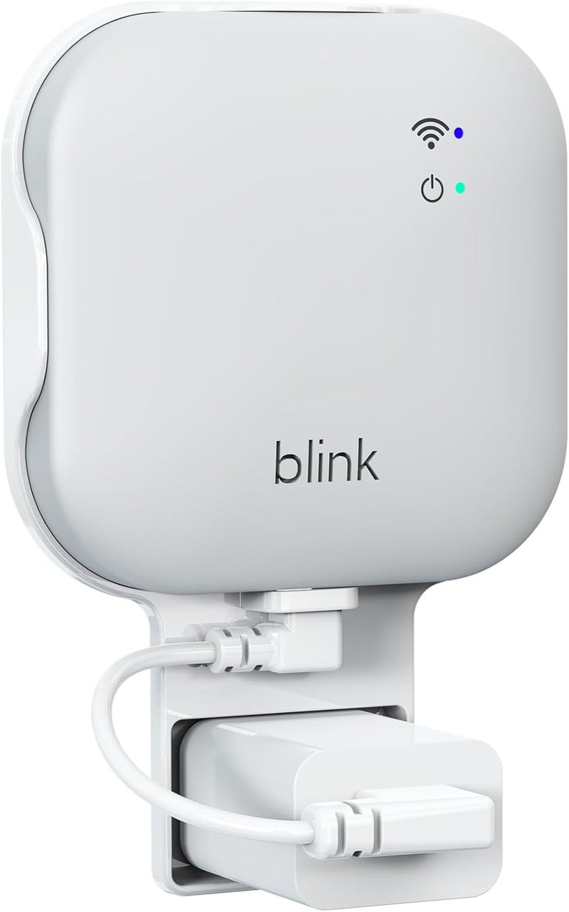 Mamerry Outlet Wall Mount for All-New Blink Sync Module XR, Save Space Bracket Holder for Blink Outdoor Indoor Home Security System, with Short USB-C Cable - Image 1